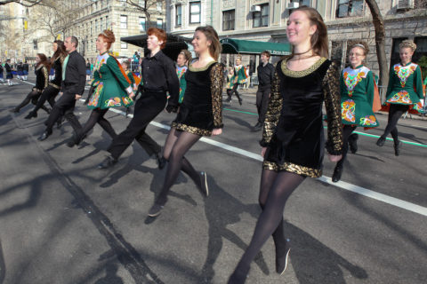 nyc st patricks day parade 2025 where is grandstand